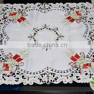 Christmas Home Textile Tablecloth Hand Embroidery Designs Tablecloth Lmzc1001(3) thumbnail-1