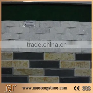 High Quality Quartzite Tile White Stone Veneer Wall Cladding thumbnail-1