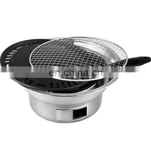 Hot Sale Stainless Steel Oven Korean Camping Barbecue Grill thumbnail-5