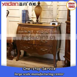 China Sale Very Cheap Bedroom Furniture Bed Side Table,wooden Bedside Table Drawer thumbnail-3