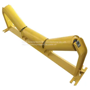 DIN Belt Conveyor Carbon Steel Trough Roller for Sand Stone thumbnail-4