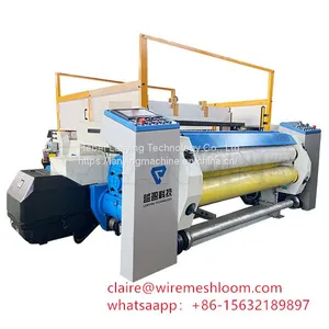 Aluminum Wire Mesh Weaving Machine Aluminum Netting Machine CNC Metal Wire Mesh Weaving Machine thumbnail-2