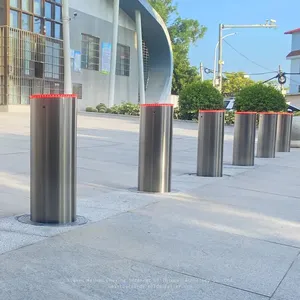 UPARK K4 M30 Crash Tested Defensive Automatic Bollard With Mini Box for Driveway Parking Lot Private Area thumbnail-4