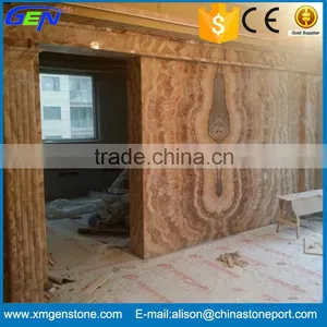 Luxury Stone Product Polished Onyx Tiles For Indoor Decoration thumbnail-1