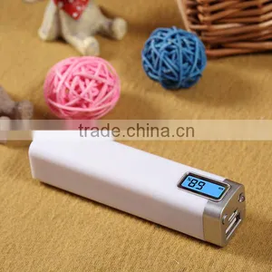 Mini Cheap Portable Lcd Display 2600mAH Power Bank ,metal Lipstick thumbnail-6