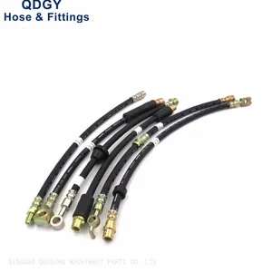 DOT SAE J1401 Automotive Car Auto Flexible EPDM Rubber Braided Custom Hydraulic Clutch Disc OEM Brake Line Pipe Hose Assembly thumbnail-4