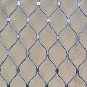 Decorative Stainless Steel Rope Mesh With Aesthetic Appeal for Interior and Exterior Designs thumbnail-3