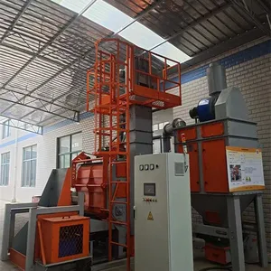 Yancheng Ruigang Machinery Co., Ltd Automatic Loading and Unloading Shot Blasting Machine thumbnail-2