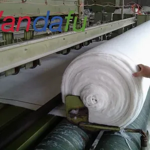 Wandafu Long Filament Polyester Corrosion Resistant Spunbond Needled Geotextile Dam Slope Protection Landfill Filtration Highway Subgrade thumbnail-4