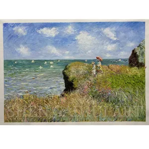 Hand-painted Claude Monet Oil Painting Replica on Canvas Famous Oil Painting Reproduction thumbnail-5