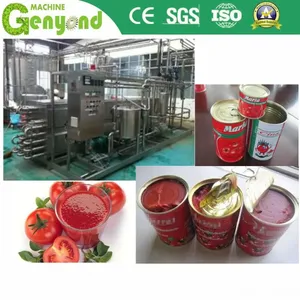 Berry, Cane, Lemon Industrial Tomato Paste Concentrate Sauce Jam Ketchup Puree Making Machine Production Line Processing Plant Juicing Crushing thumbnail-4