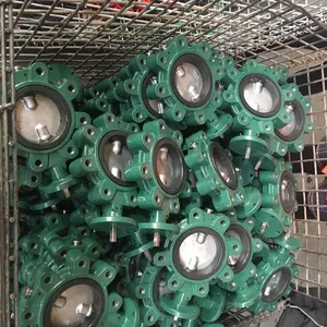 PN16 DN200 GGG50 Cast Iron Flange Butterfly Valve Manual Gear Turbine Electric Operation Butterfly Valve thumbnail-5