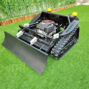 Gasoline Engine Adjustable Mowing Height Adjustable Blade Height by Remote Control RC Weed Cutter thumbnail-5