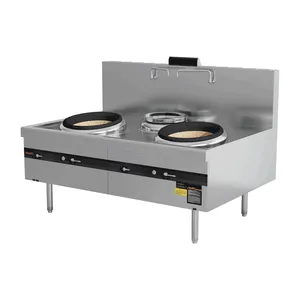 Restaurant-Grade Gas Wok System With CO Emissions <0.01% & Standard Compliant thumbnail-1