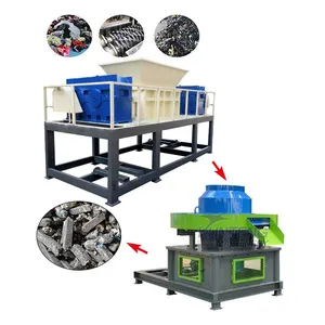 Biomass Garbage Shredder RDF Fuel Rod Forming Production Line thumbnail-1
