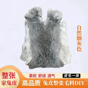Natural Rabbit Fur Skin thumbnail-3