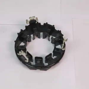 Jiangsu China OEM PPS+GF40 Motor Bobbin Parts Injection Molding 300K Shots Life thumbnail-1