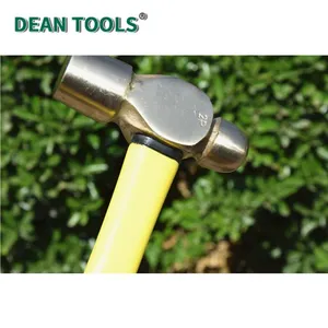 Non-Sparking Brass Hammer Ball Pein,Explosion Proof Brass Hammer,Industrial Safety Tools thumbnail-5