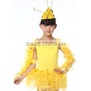 Girls Cartoon Small Bee Stage Performance Costumes thumbnail-1
