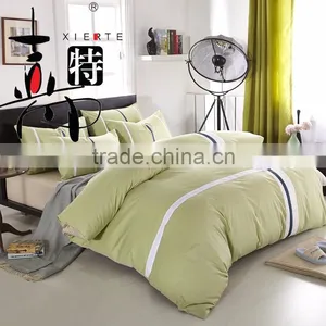2016 Wholesales New Solid Color Cheap 100% Cotton Bedding Set thumbnail-4