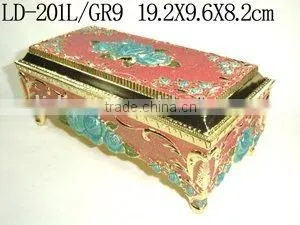 Colored Long Metal Jewelry Box(LD-201L/GR9) thumbnail-1