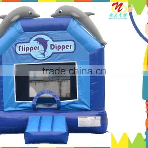 Dolphin Inflatable Bouncers Big Inflatable Toys for Kids thumbnail-1