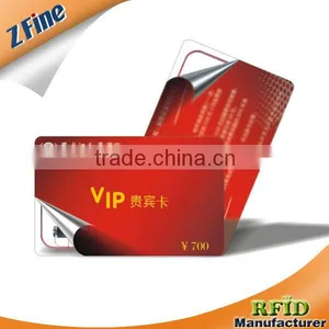 Popular!!! High Quality 13.56Mhz CMYK Plastic Card With Magnetic Stripe and Chip thumbnail-1