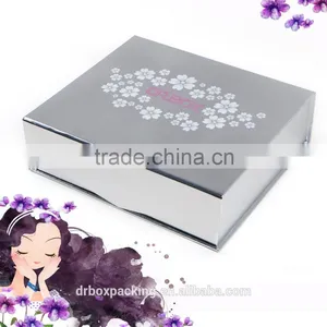 Light Silver Printing Frosted Paperboard Cosmetic Packaging thumbnail-1