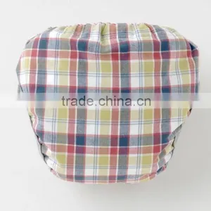 Made in Japan Products High Quality Cool Check Pattern Cloth Nappies Baby Diapers Wholesale for Hot Selling Item thumbnail-5