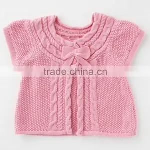 Japanese Wholesale Product High Quality Products Cute Kids Clothes Infant Baby Wear Knitted Cardigan for Girls thumbnail-4
