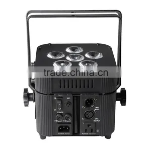 6pcs 6in1 RGBWA+UV LED Par Light for Disco Light thumbnail-5