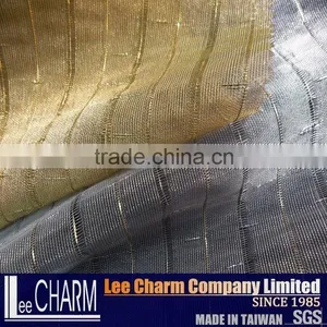 Nylon Metallic Fabric Outfit Material in Gold & Silver Color thumbnail-3