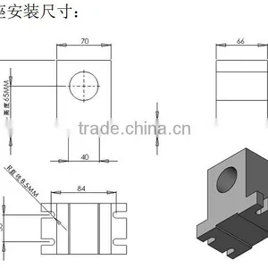 Harmonic Drive Reducer 3 Jaw 50mm Chuck CNC Dividing Head thumbnail-2
