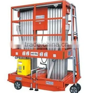 Mobile Aluminum Work Platform (Dual Mast) thumbnail-2