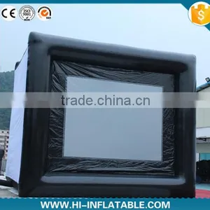Hot Sale Attractive Outdoor Advertising Inflatable Projector Screen thumbnail-1
