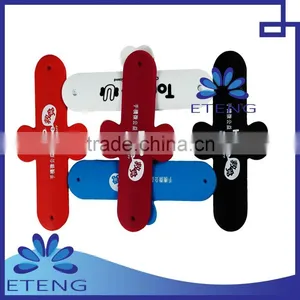 HOT Promotion Printed Silicone Touch Phone Stand thumbnail-1