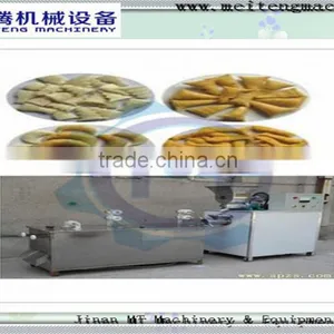 Grain Corn Fried Bugle Snack Production Line / 3D Frying Bugle Snack Making Machine thumbnail-1
