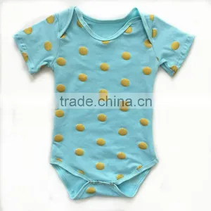 2015 New Designs Colorful Newborn Spring Aqua Body Suit Baby Clothes thumbnail-1