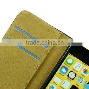 100 Pattern Wallet Leather Case For IPhone5C, Newest Flip Leather Case For IPhone5C thumbnail-5