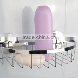 Bathroom Semi-Circel Basket Rack thumbnail-1