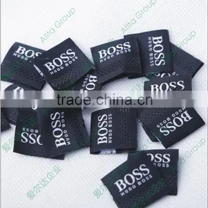 Gold Thread Woven Label for Clothing, Provide Free Samples for You Approve thumbnail-1