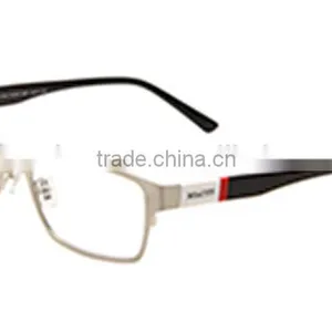 0.6MM Stainless Steel Frame Optical Eyeglasses With Acetate Temple thumbnail-2