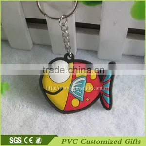 Wholesale Soft Pvc Fish Shape Keychain thumbnail-2