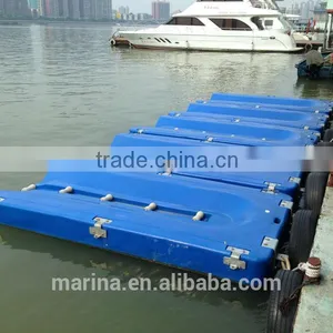 Rotational Molding Plastic Pontoon Boat Lift / Floating Cube With Good Quality thumbnail-1