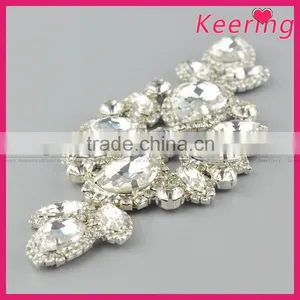 Bling Bling Crystal Embellishment Patch for Bag WRE-257 thumbnail-3