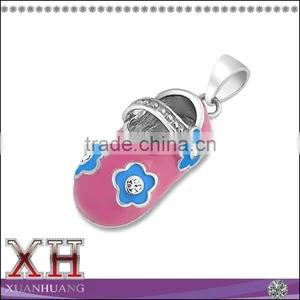 China Pink Blue CZ Baby Shoe Kinds Jewerly Pendant thumbnail-2
