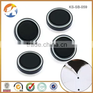 Fancy Custom Black Metal Snaps Buttons For Clothing thumbnail-3