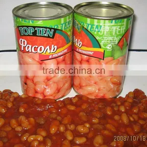 Canned White Kidney Beans in Tomato Sauce thumbnail-1