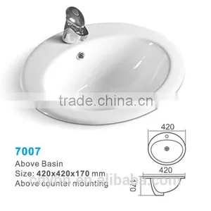 Sanitary Ware Ceramic Bathroom Basin_counter Basin thumbnail-5