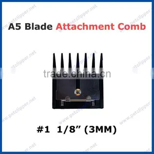 Pet Clipper #1 1/8" 3mm A5 Blade Attachment Comb thumbnail-1